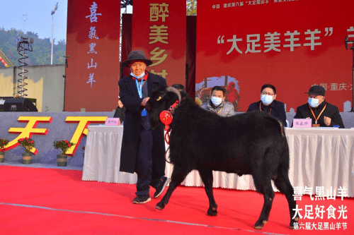 中国·重庆第六届大足黑山羊美食文化旅游节盛大开幕