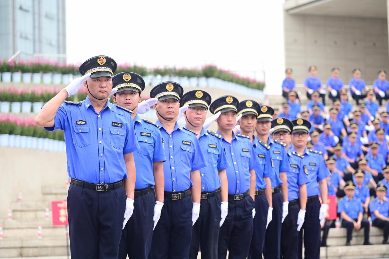 强素质 练精兵 树形象 武侯区综合执法系统开展献礼建党一百周年主题活动