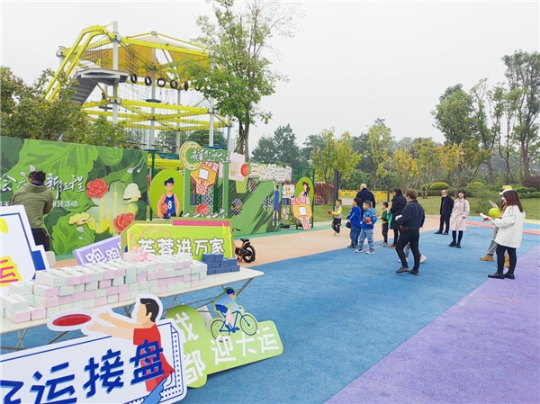 “成都迎大运，芙蓉进万家”——2022天府芙蓉花节惠民活动 亮相金泉运动公园