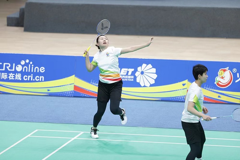 2023亚洲羽毛球精英巡回赛在四川简阳举行
