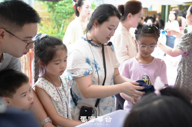 国风文化科普体验及宣传活动于蜀宫琴台圆满举办