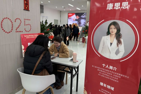 百企千岗——2025年武侯区春风行动专场招聘会现场直击