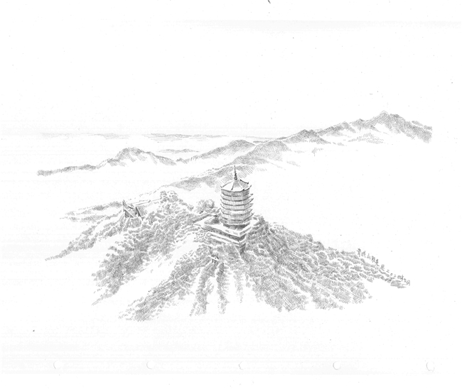 他用画笔绘制成都，每一笔都是眷恋