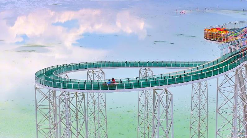 把课堂搬到这片盐湖 ——茶卡盐湖天空壹号景区研学创新记